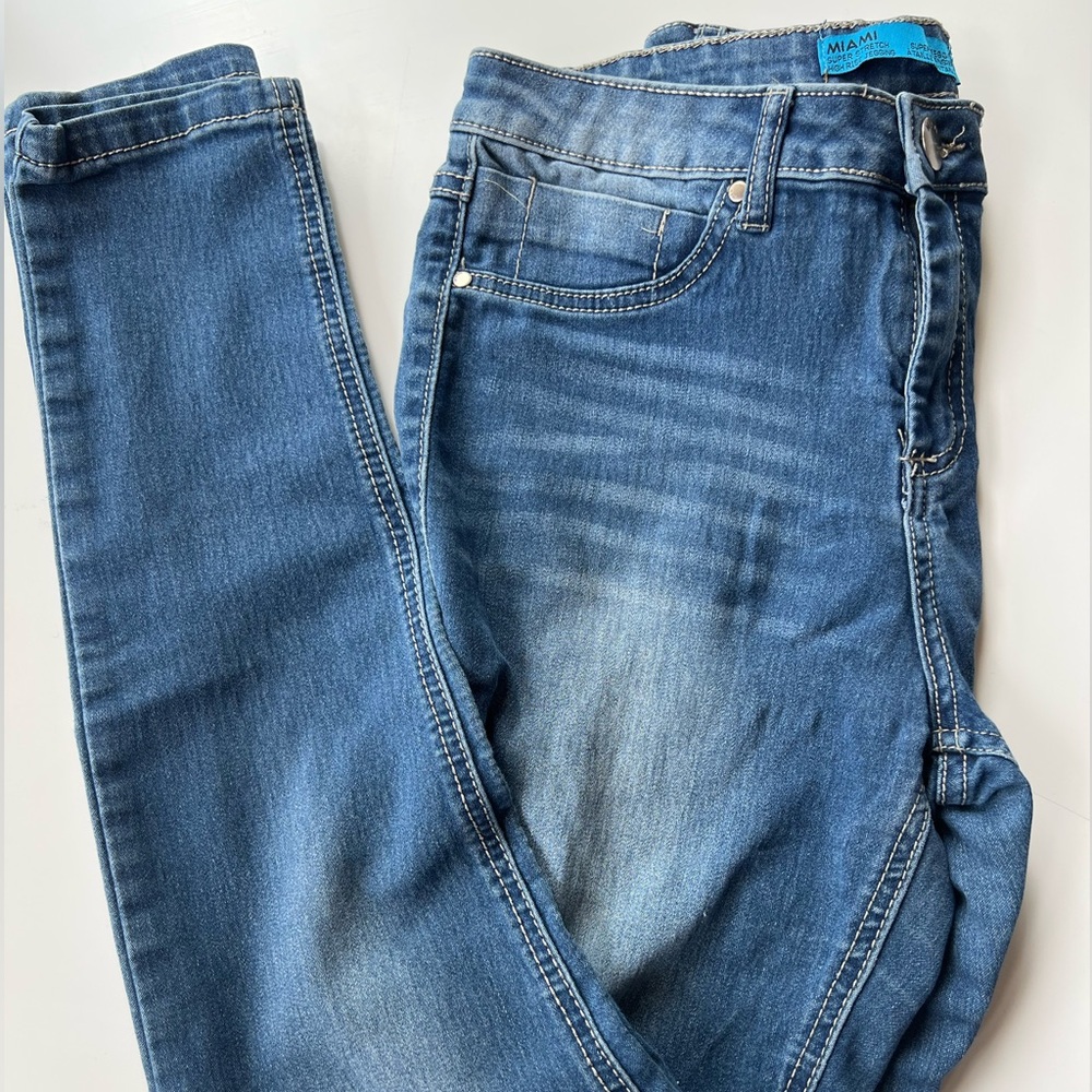 Miami Blue Denim Jeggings